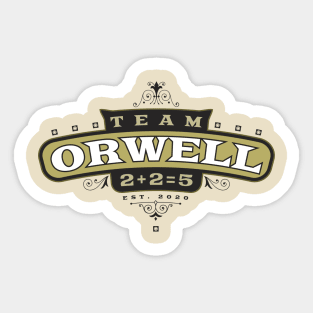 Team ORWELL Light Sticker